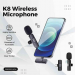 একদম কম দামে পেয়ে যাচ্ছেন  8 Wireless Microphone